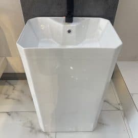 مغسلة برميل