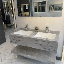 مغسلة ديكور 150سم بورسلان