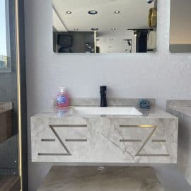 مغسلة PVCديكور مقاس 100