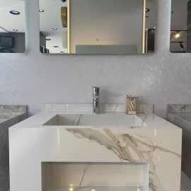 مغسلة PVCديكور مقاس 60